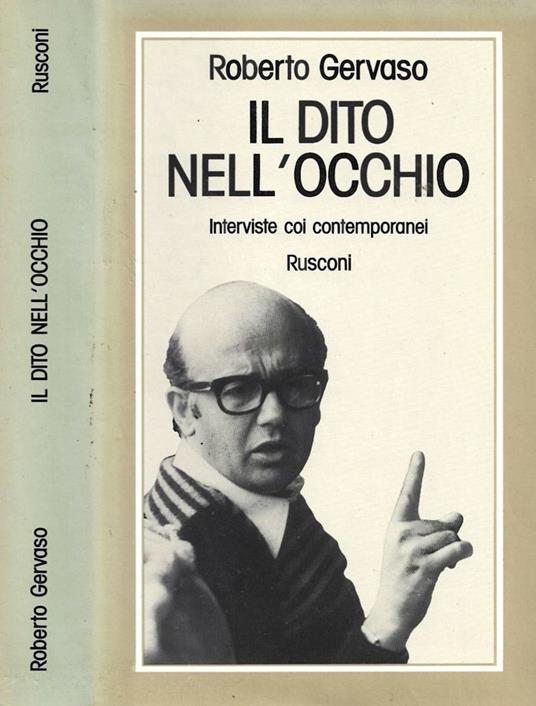 Il dito nell'occhio - Roberto Gervaso - copertina