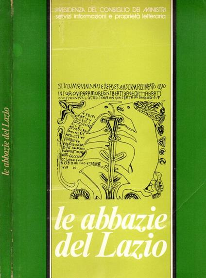 Le abbazie del Lazio - copertina