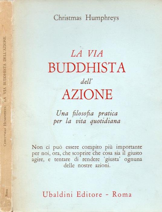 La via Buddhista dell’azione - Christmas Humphreys - copertina