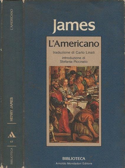 L' Americano - Henry James - copertina