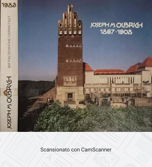 1867-1908 - Joseph M. Olbrich - copertina