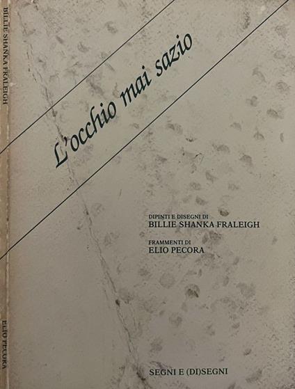 L' occhio mai sazio - copertina