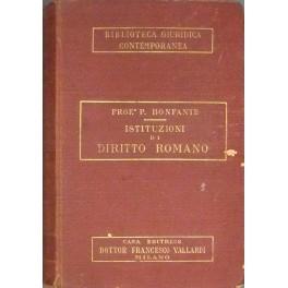 Istituzioni di diritto romano - copertina