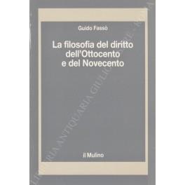 La filosofia del diritto dell'Ottocento e del Novecento - copertina