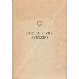 Codice civile svizzero (del 10 dicembre 1907). Con le modificazioni introdotte sino al 21 marzo 1958 - copertina