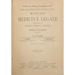 Manuale di medicina legale conforme al nuovo codice penale per medici e giuristi - copertina