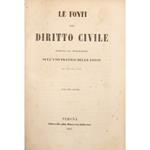 Le fonti del diritto civile. Premessa una introduzione sull'uso pratico delle fonti con versioni e note