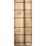 Il Foro Italiano. Fondato nell'anno 1876 da Enrico Scialoja. Anno LIX. 1934