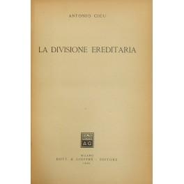 La divisione ereditaria - copertina