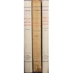 Storia del diritto romano. Vol. I, vol. II parte I, vol. III parte I