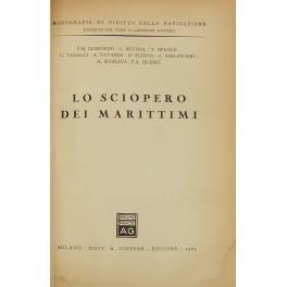Lo sciopero dei marittimi - copertina