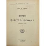 Corso di diritto penale