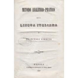 Metodo analitico-pratico della lingua italiana - Francesco Cimmino - copertina