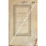 Instituzioni del diritto pubblico interno pel Regno Lombardo-Veneto. Appendice per gli anni 1831-1834 con l'indice generale delle materie