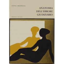 Anatomia dell'errore giudiziario - Titta Mazzuca - copertina