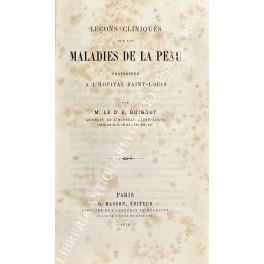 Lecons cliniques sur les maladies de la peau professees a l'Hopital Saint-Louis - copertina
