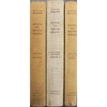 Storia del diritto romano. Vol. I, vol. II parte I, e vol. III parte I