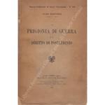 La prigionia di guerra e il diritto di postliminio