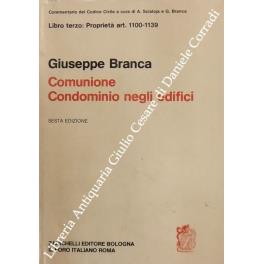 Comunione. Condominio negli edifici. Art. 1100-1139 - copertina