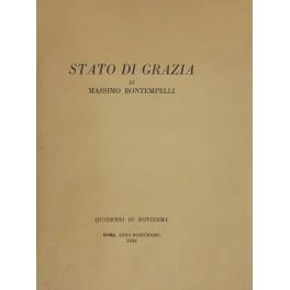 Stato di grazia - copertina