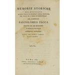 Memorie storiche del ministero de' due viaggi in Francia e della prigionia nel forte di S. Carlo in Fenestrelle del cardinale Bartolomeo Pacca scritte da lui medesimo e divise in tre parti