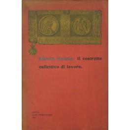 Il contratto collettivo di lavoro - Alberto Galizio - copertina