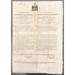 La consulta straordinaria per gli Stati Romani. In nome di S.M. l'Imperatore de' Francesi, Re d'Italia e protettore della Confederazione del Reno offre beneficenza ai penitenziari - copertina