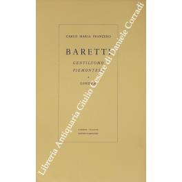 Baretti. Gentiluomo piemontese a Londra - copertina