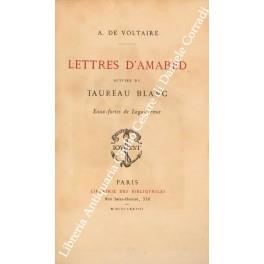 Lettres d'Amabed suivies du Taureau Blanc. Eaux-fortes de Laguillermie - copertina