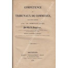 Competence des tribunaux de commerce, dans leurs rapports avec les tribunaux civils - copertina