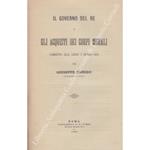 Il governo del Re e gli acquisti dei corpi morali. Commento alla legge 5 giugno 1850