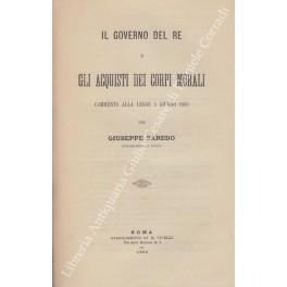 Il governo del Re e gli acquisti dei corpi morali. Commento alla legge 5 giugno 1850 - copertina