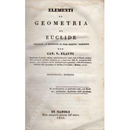 Corso di geometria elementare, e sublime. Vol. I - I primi sei libri degli elementi di Euclide - Vincenzo Laudi - copertina