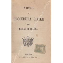 Codice di procedura civile del Regno d'Italia - copertina