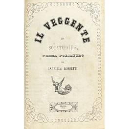 Il veggente in solitudine. Poema polimetro - Gabriele Rossetti - copertina
