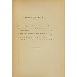 Saggi su problemi corporativi + Contributo allo studio dei Consorzi industriali volontari (Scheggi). Nuovi orizzonti del diritto del lavoro e dell'economia (Arena). Contributi esegetici alla storia dell'Appellatio (Sanfilippo) - copertina