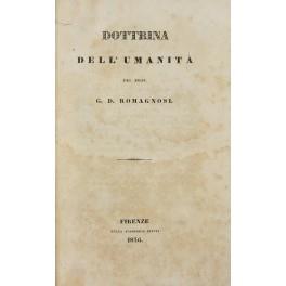 Dottrina dell'umanità - copertina