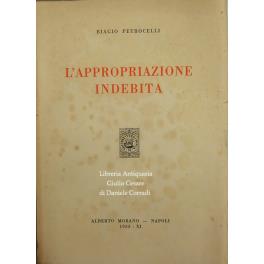 L' appropriazione indebita - copertina