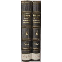 Storia del sommo Pontefice Innocenzo III e de' suoi contemporanei. Tradotta in italiano dall'Ab. Cesare Rovida sulla seconda edizione in francese dei signori Alessandro di Saint Cheron e G.B. Haiber con un discorso preliminare di Alessandro di Saint  - copertina