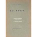 Sei prose