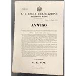 Avviso. In vista del rifacimento della Sala per il Senato Accademico dell'Università e di due magazzini ad uso scuola, viene indetta un'asta per l'appalto dei lavori
