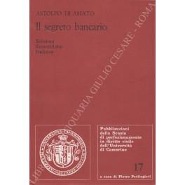 Il segreto bancario - Astolfo Di Amato - copertina