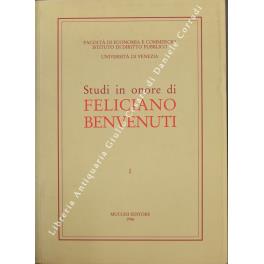 Studi in onore di Feliciano Benvenuti - copertina