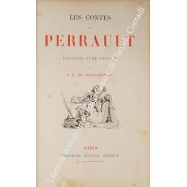 Les contes de Perrault precedes d'une preface par J. T. De Saint-Germain - copertina