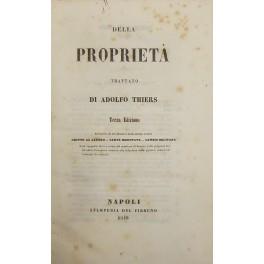 Della proprietà. Trattato - copertina