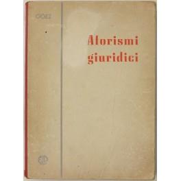 Aforismi giuridici - copertina