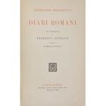 Diari romani. Con prefazione di Federico Althaus e tradotti da Romeo Lovera