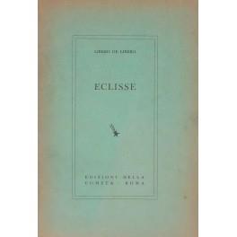 Eclisse - Libero De Libero - copertina