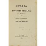 Storia della economia pubblica in Italia ossia epilogo critico degli economisti italiani preceduto da un'introduzione