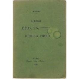 Il libro della via e della virtù - copertina